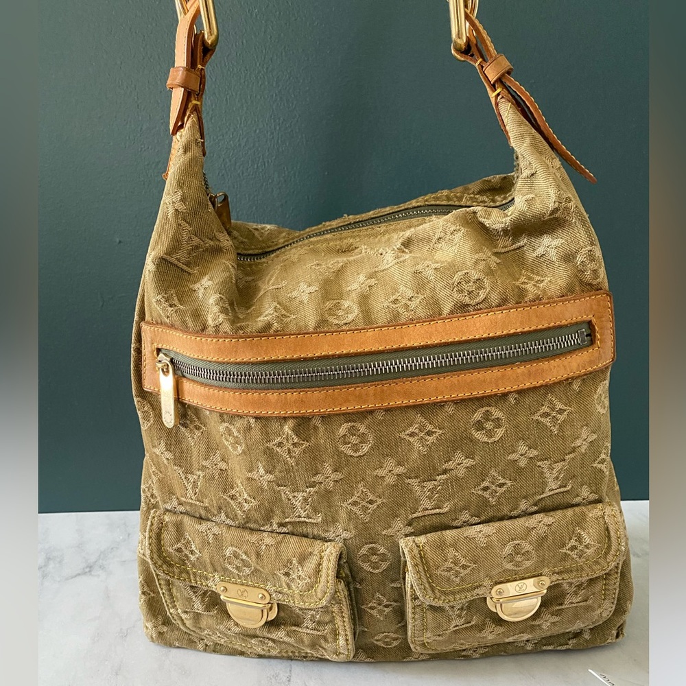 Denim Baggy GM in Olive